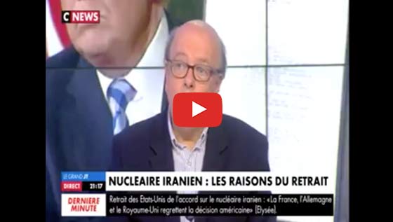 Iran et négociation nucléaires - CNews - Gérard Vespierre